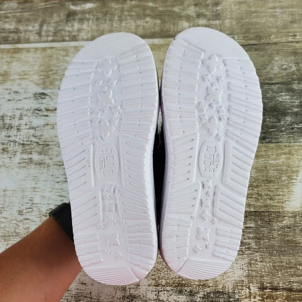 Hey Dude Wendy Funk Y Slip On Shoes Kids Sz 13 C13 Friendship Lace